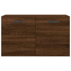 Vidaxl Stenska omarica rjavi hrast 60x36,5x35 cm inženirski les