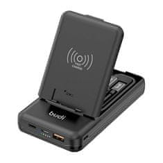 Budi powerbank 10000mah, 10w (črn)