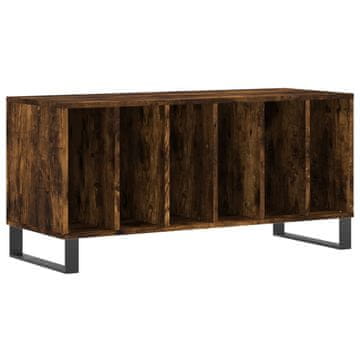 Vidaxl Omarica za gramofonske plošče 100x38x48 cm inženirski les