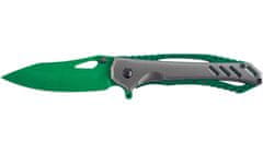 Ausonia zložljiv žepni nož, 19,5 cm, zelen (26193)