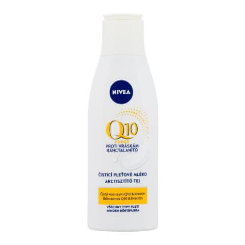 Nivea Q10 Plus čistilno mleko proti gubam za ženske