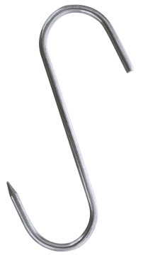 Mesarski kavelj 13,5x9cm, premer 4mm (3ks)