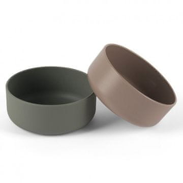 Dantoy tiny Bio sklede Olive/Mocca 2ks 0m+