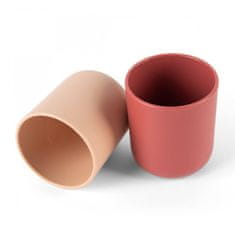 Dantoy tiny Bio vrči Nude/Red 2ks 0m+