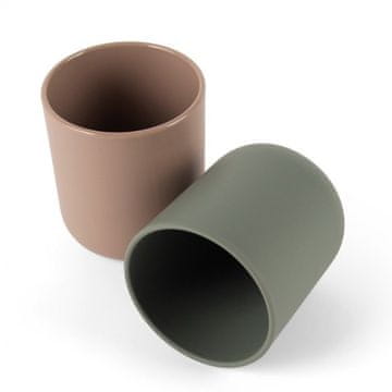 Dantoy tiny Bio vrči Olive/Mocca 2ks 0m+