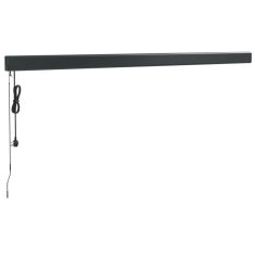 Vidaxl Zložljiva tenda krem 4,5x3 m blago in aluminij
