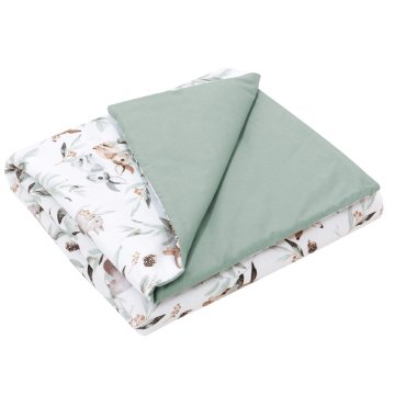 Inny Bombažna odeja 75x100 s polnilom Green Groove Sage - KD-1-GRG-S-B