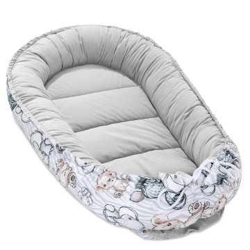 Inny Udoben in večnamenski dvostranski safari kokon z žametno sivo barvo - KN-1-SAF0-VG