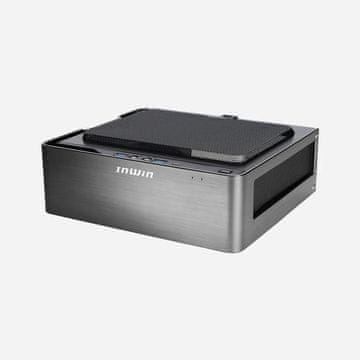 In Win InWin Chopin MAX/Mini ITX/Siva in črna/200W/80PLUS Gold