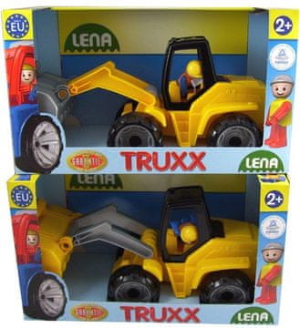slomart LENA Truxx bager-rovokopač 44 cm z gibljivo kabino