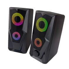 Esperanza EGS103 Esperanza zvočniki 2.0 USB vodil mavrica baila