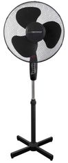 Esperanza ehf001kk esperanza 16'' stoječi ventilator hurricane black
