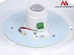 Maclean Maclean detektor gibanja LED, PIR senzor, domet 6 m, 12 W, nevtralna bela (4000 K), MCE131