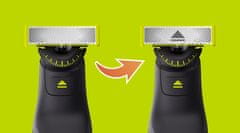 Philips 360 zamenljiva rezila za Philips OneBlade QP430/50, 3 kos