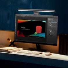 Maclean Maclean nastavljiva LED-lučka za računalnik/monitor, 3 barve svetlobe, nastavljiva svetlost, USB Type-C, 5V, MCE620