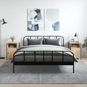 Vidaxl vidaXL Nočne omarice, komplet 2 kosov, hrast sonoma, 40x42x60 cm