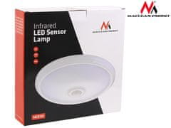Maclean Maclean detektor gibanja LED, PIR senzor, domet 6 m, 12 W, nevtralna bela (4000 K), MCE131