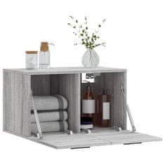 Vidaxl Stenska omarica siva sonoma 60x36,5x35 cm inženirski les