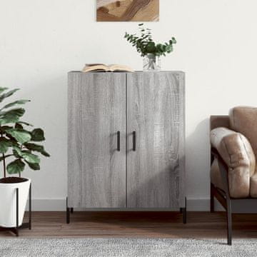 Vidaxl vidaXL Omarica, siv hrast sonoma, 69,5 x 34 x 90 cm, material na osnovi lesa