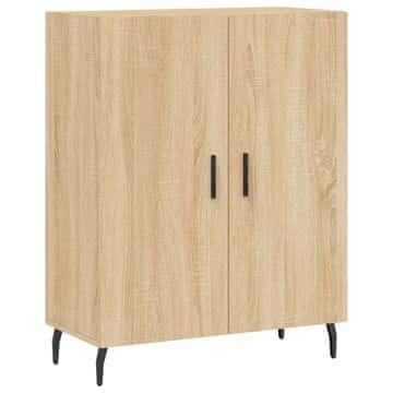 Vidaxl Komoda sonoma hrast 69,5x34x90 cm inženirski les