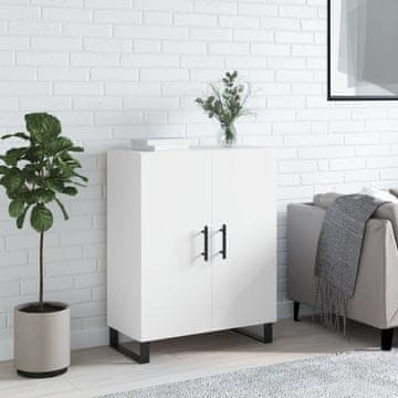 Vidaxl vidaXL Omarica, bela, 69,5 x 34 x 90 cm, material na osnovi lesa