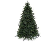 LAALU.cz Božično drevo umetno zeleno 3D jelka Merlin 150 cm s stojalom