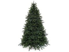 LAALU.cz Božično drevo umetno zeleno 3D jelka Merlin 210 cm s stojalom