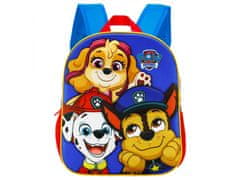 Paw Patrol Psi Patrol Temno modri 3D vrtec nahrbtnik za fanta 31x24x9 cm 