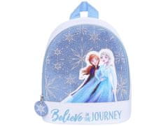 Disney FROZEN Majhen modro-srebrn svetleč nahrbtnik z liki