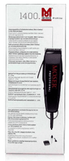 Wahl Moser 1400 strižnik, Black Edition