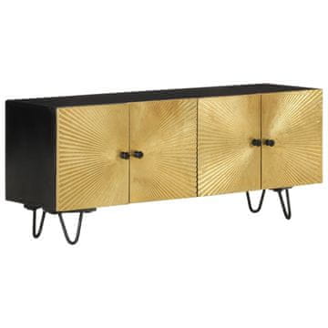 Vidaxl TV omarica 110x30x45 cm trden mangov les