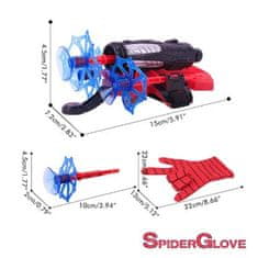 Mormark Spider Man rokavice, Pajkova mreža, Rokavice s pajkovo mrežo, Izstreljevalec pajkove mreže | SPIDERGLOVE