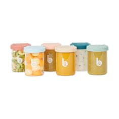 Babymoov  ISY BOWLSKomplet 6 steklenih posodic za shranjevanje 250ml