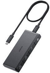 Anker 556 USB-C priklopna postaja, 8v1, USB4, črna (A83A8H11)