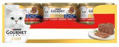 Gourmet Gold pašteta z govedino, 24 x 85 g