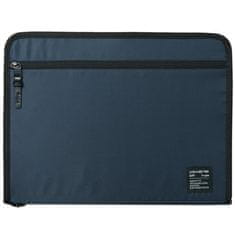 slomart Ringke smart zip pouch universal laptop case tableta (do 13'') stojalo torba organizator mornarsko modra