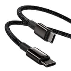 BASEUS Kabel USB-C - USB-C za hitro polnjenje 100 W, 2 m, črn