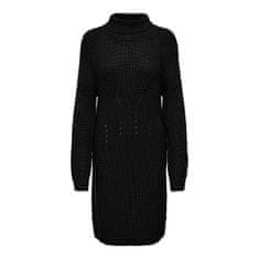 Jacqueline de Yong Ženska obleka JDYNEW Relaxed Fit 15300295 Black (Velikost L)