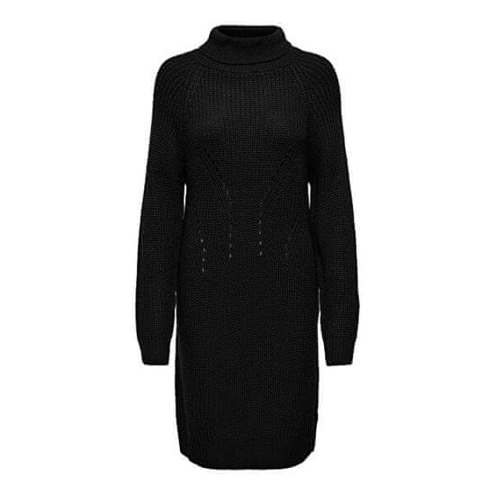 Jacqueline de Yong Ženska obleka JDYNEW Relaxed Fit 15300295 Black