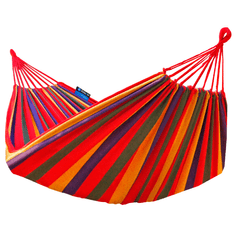 Potenza Viseča mreža vrtna SINGA 220×160 cm, rdeča