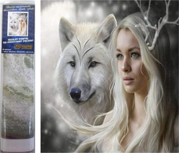 Norimpex Diamantna slika Queen of the Ice Plains 30x40cm