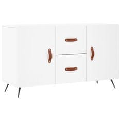 Vidaxl Komoda bela 100x36x60 cm inženirski les