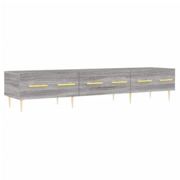 Vidaxl TV omarica siva sonoma 150x36x30 cm inženirski les