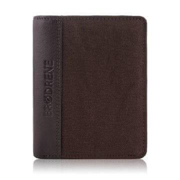 Brødrene Moška denarnica z RFID zaščito Passado rjav