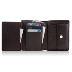 Brødrene Moška denarnica z RFID zaščito Pequena rjav