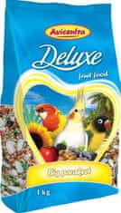 Avicentra Deluxe male in srednje velike papige 500g