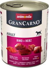 Animonda Konzerva Gran Carno govedina + srce - 800 g