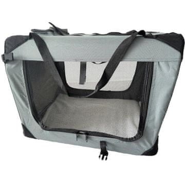 Dogcrate 62x42x44 siva A.K.