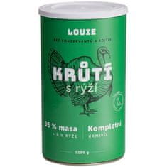 Louie cons. za pse puran z rižem 1200g