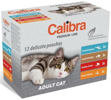 Calibra Catkapsa Premium Adultmultipack 12x100g